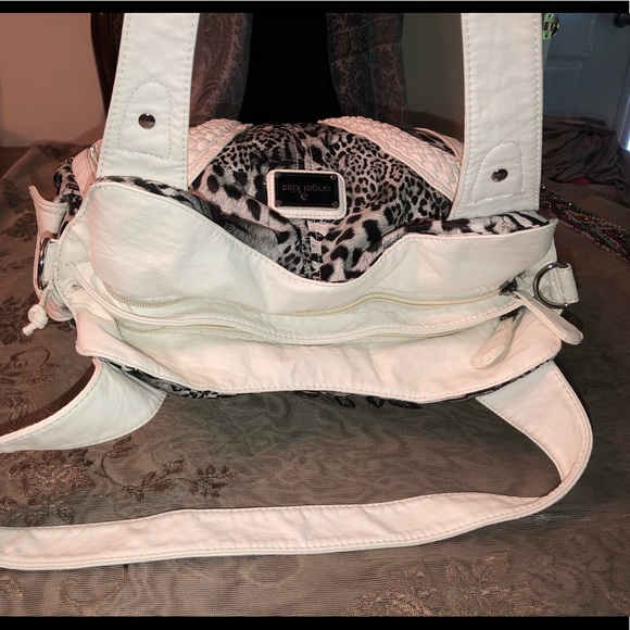 NWT Blk/Wht Super Soft Washed Leather. - Picture 4 of 6